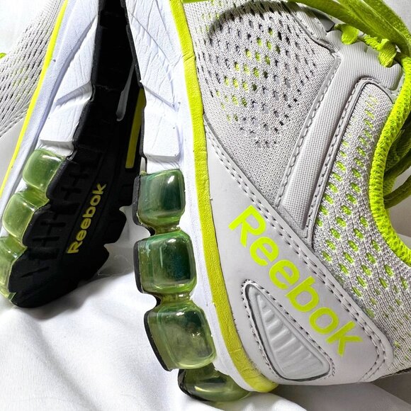 Reebok-Women's Run Fit Frame 70% Dynamic Biomechanics 12.9-Sz 7 1/2-Gray/Neon - Picture 9 of 16